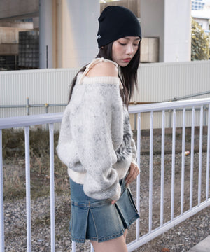 ホワイトアイボリー　モデル：159cm F着用