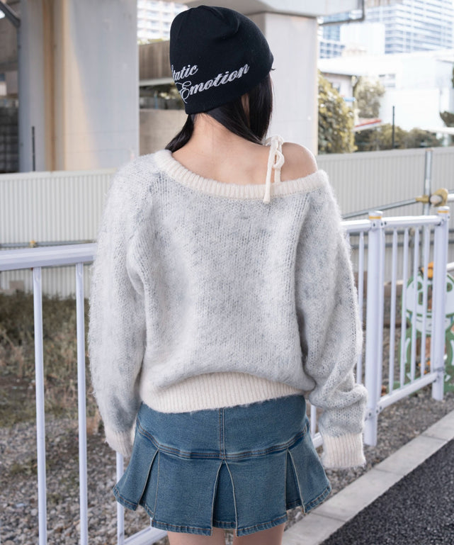 ホワイトアイボリー　モデル：159cm F着用