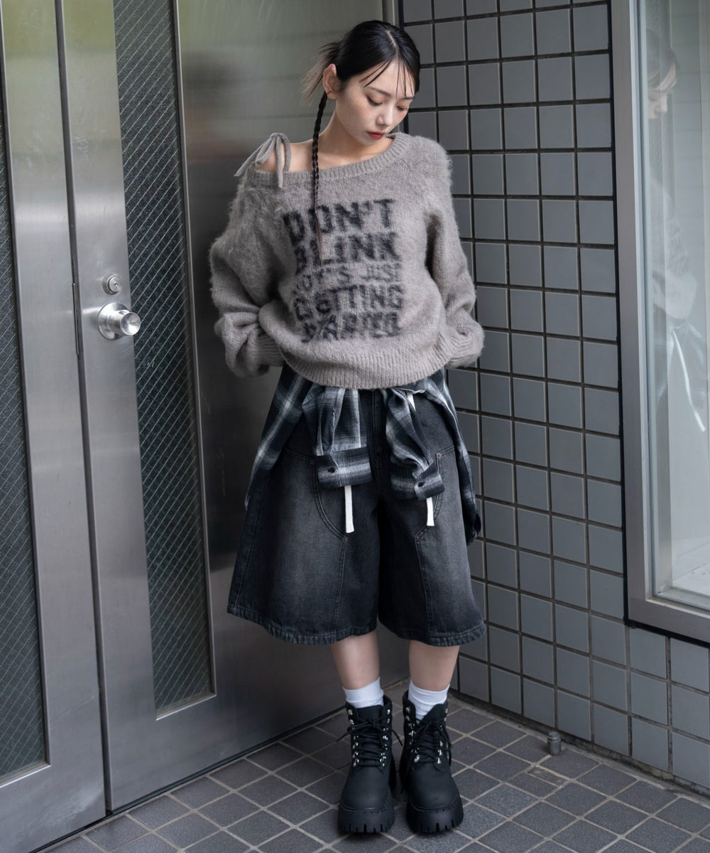 グレー　モデル：159cm F着用