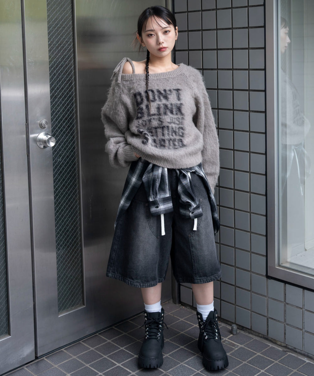 グレー　モデル：159cm F着用