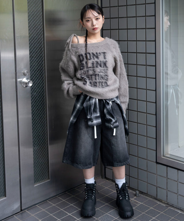 グレー　モデル：159cm F着用