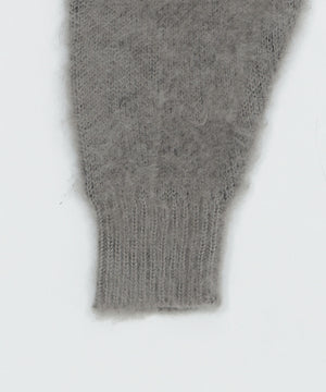 シャギー2WAYグラフィックワンショルニット