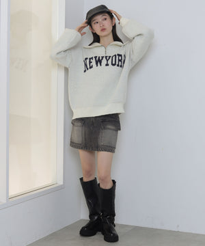 オフホワイト　モデル：163cm F着用