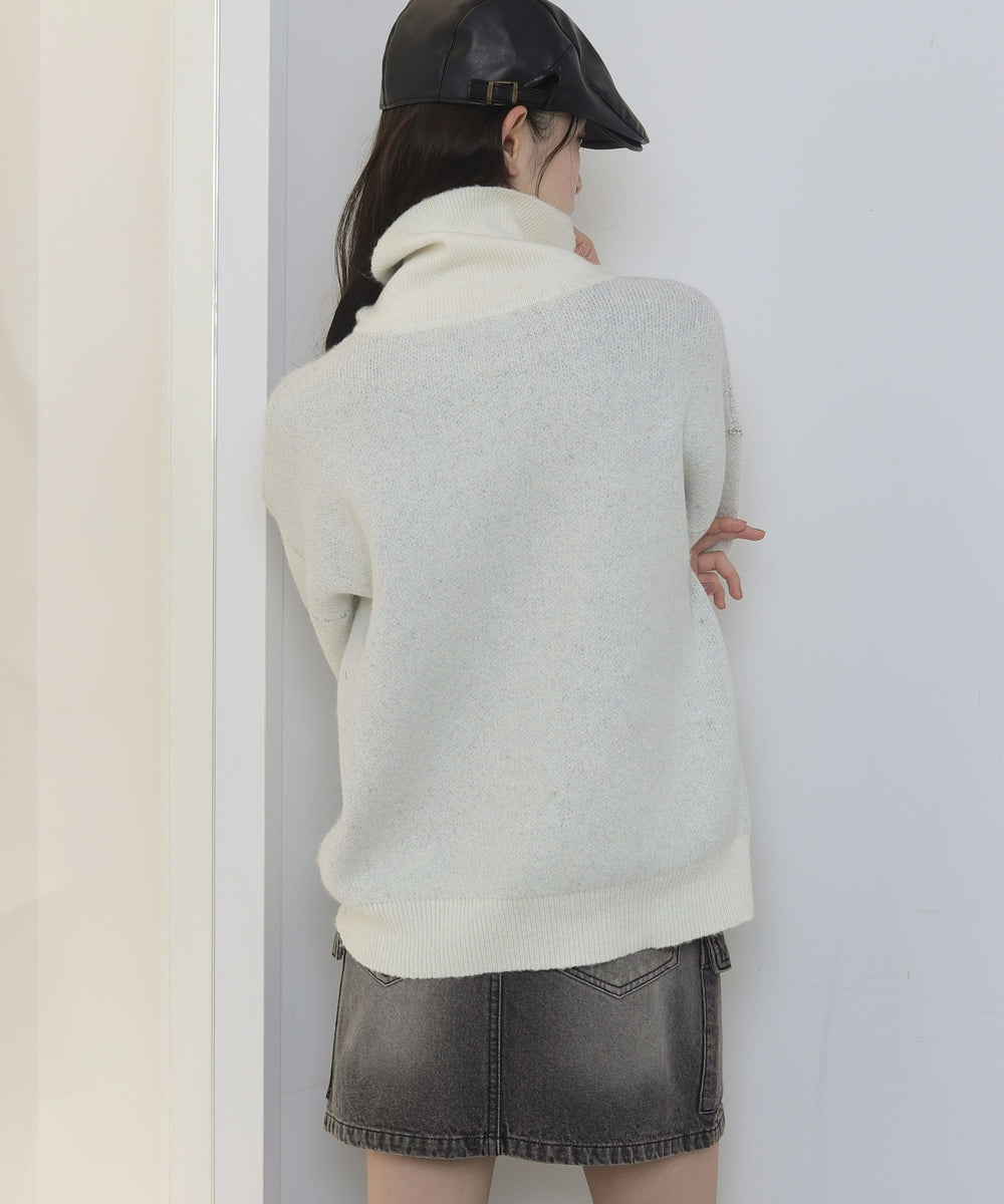 オフホワイト　モデル：163cm F着用