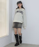 オフホワイト　モデル：163cm F着用