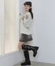 オフホワイト　モデル：163cm F着用