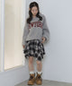 杢グレー　モデル：163cm F着用
