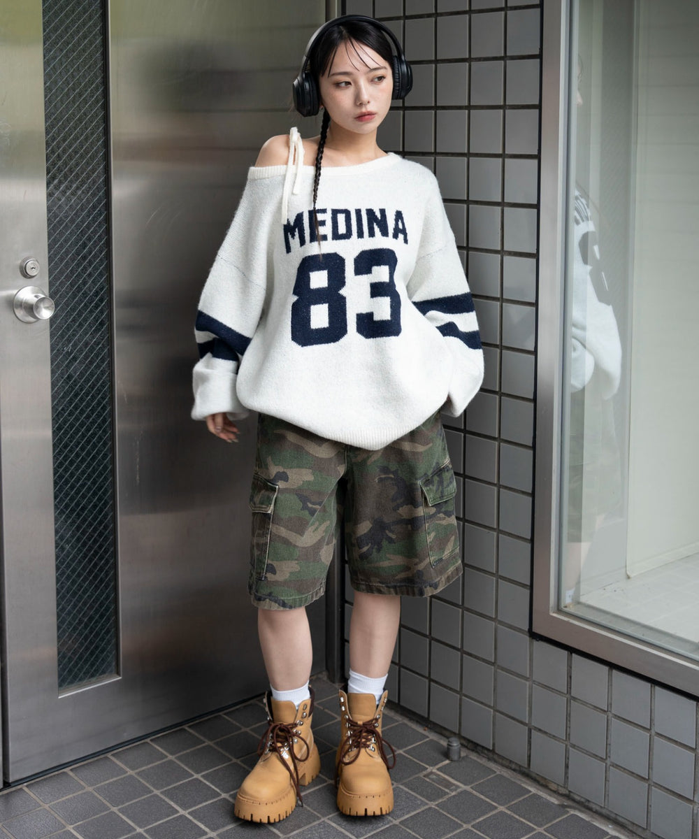 ホワイトアイボリー　モデル：159cm F着用