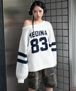 ホワイトアイボリー　モデル：159cm F着用