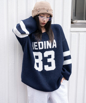 ネイビー　モデル：159cm F着用