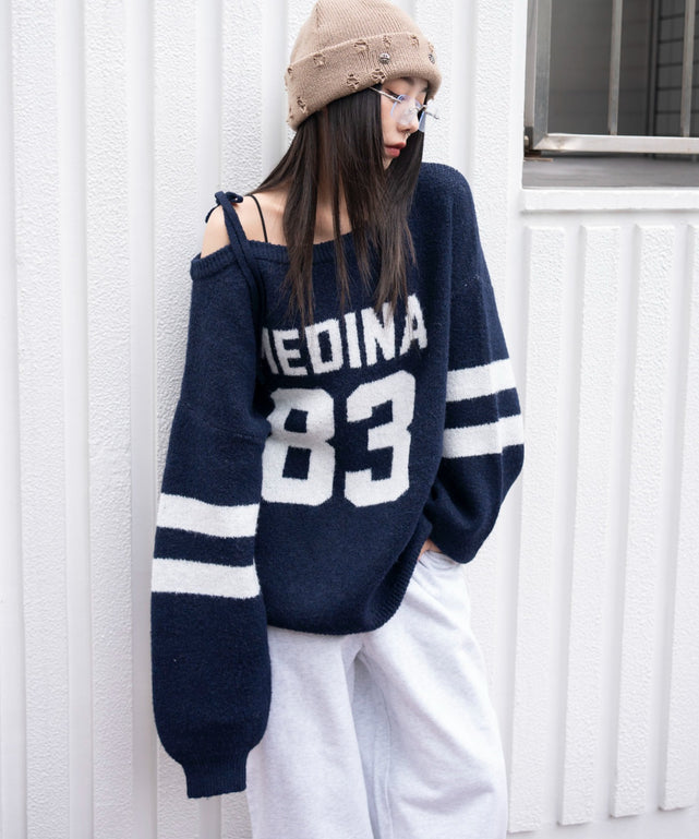 ネイビー　モデル：159cm F着用