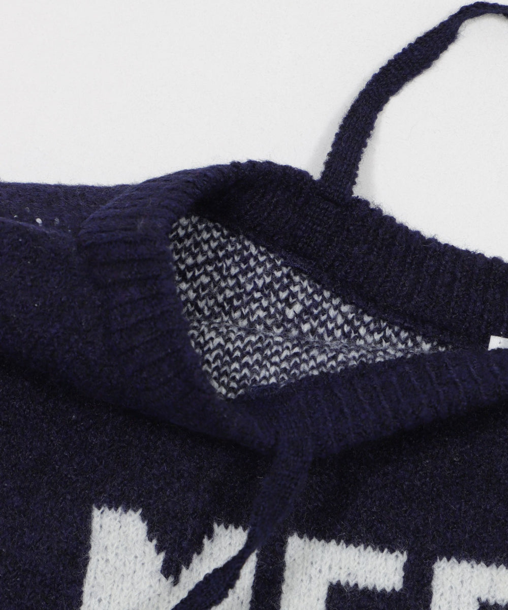 フラッフィー2WAYグラフィックワンショルBIGニット