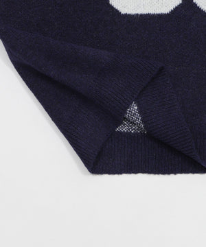 フラッフィー2WAYグラフィックワンショルBIGニット