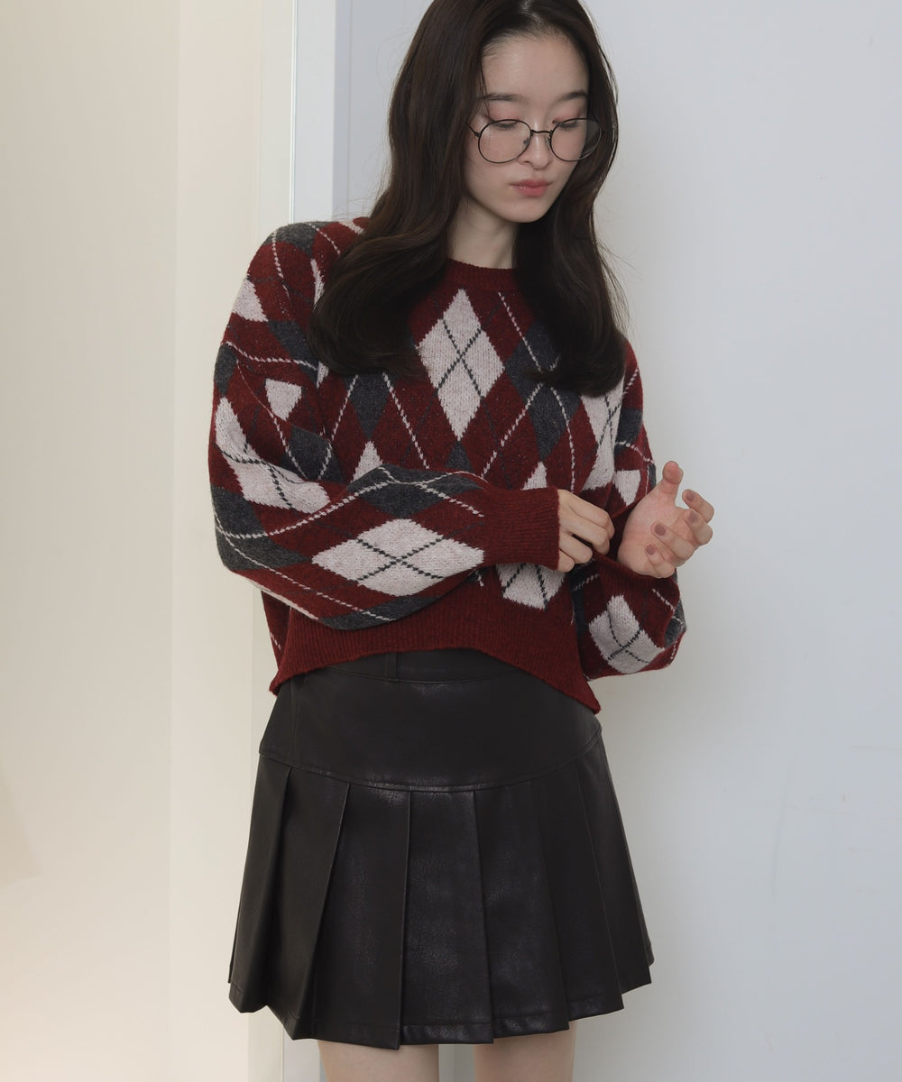 ワイン　モデル：163cm F着用