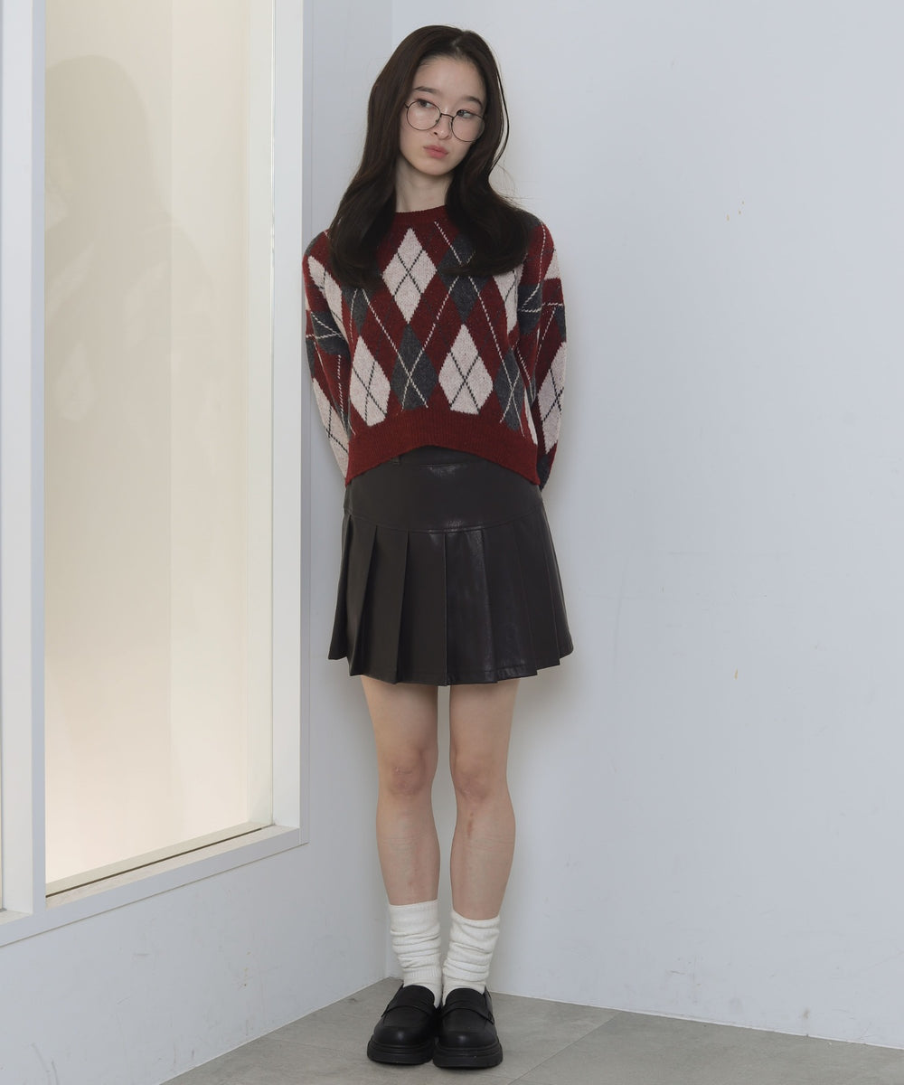 ワイン　モデル：163cm F着用