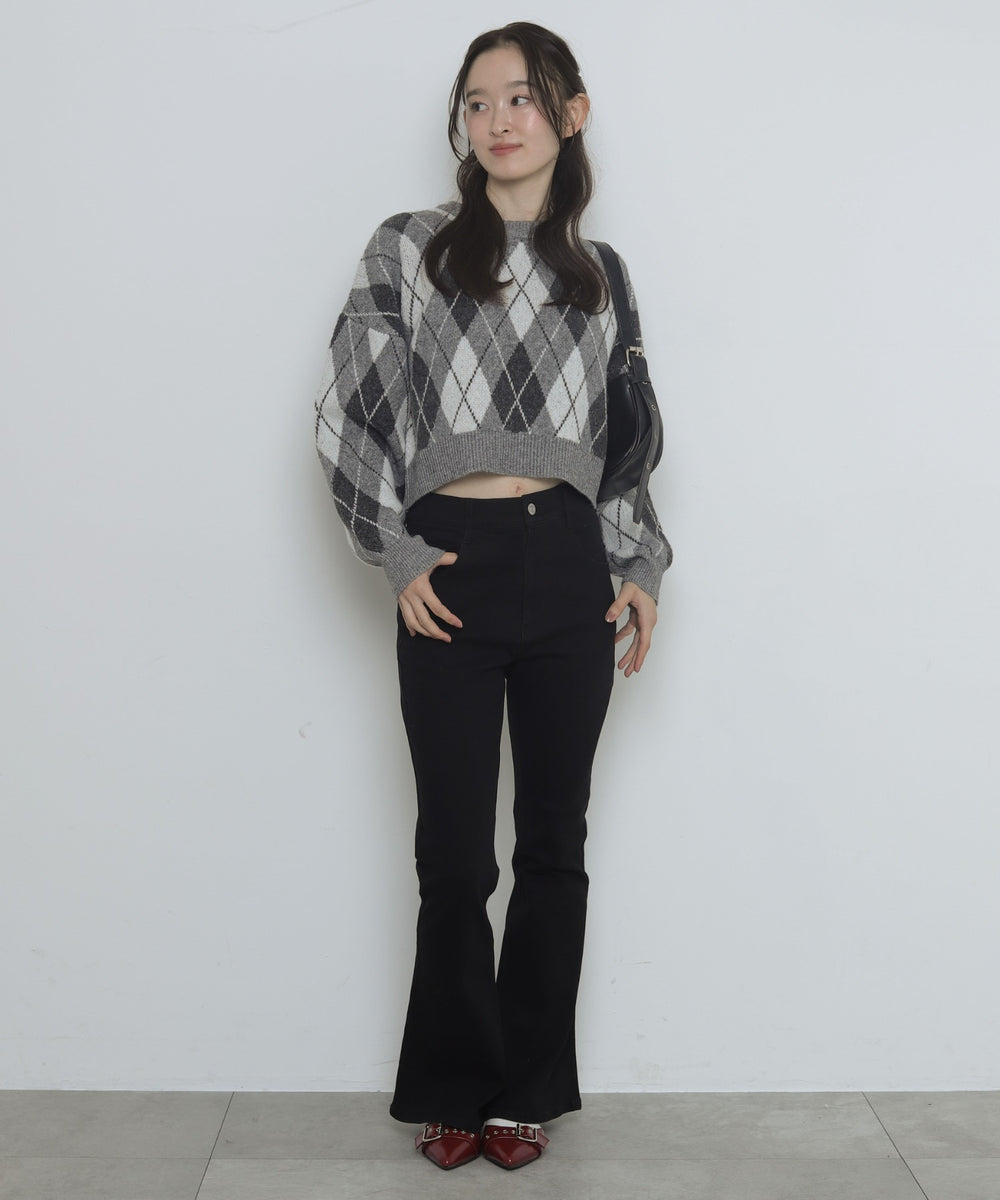 グレー　モデル：163cm F着用