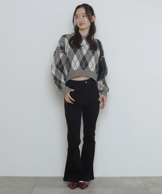 グレー　モデル：163cm F着用