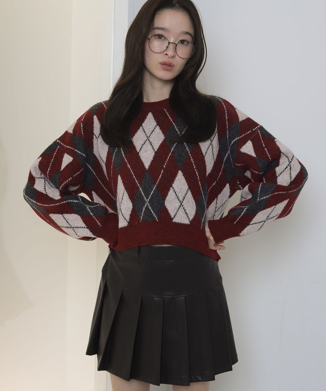 ワイン　モデル：163cm F着用