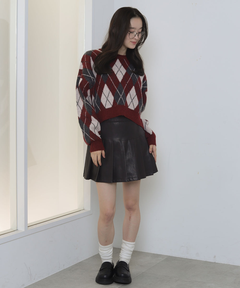 ワイン　モデル：163cm F着用