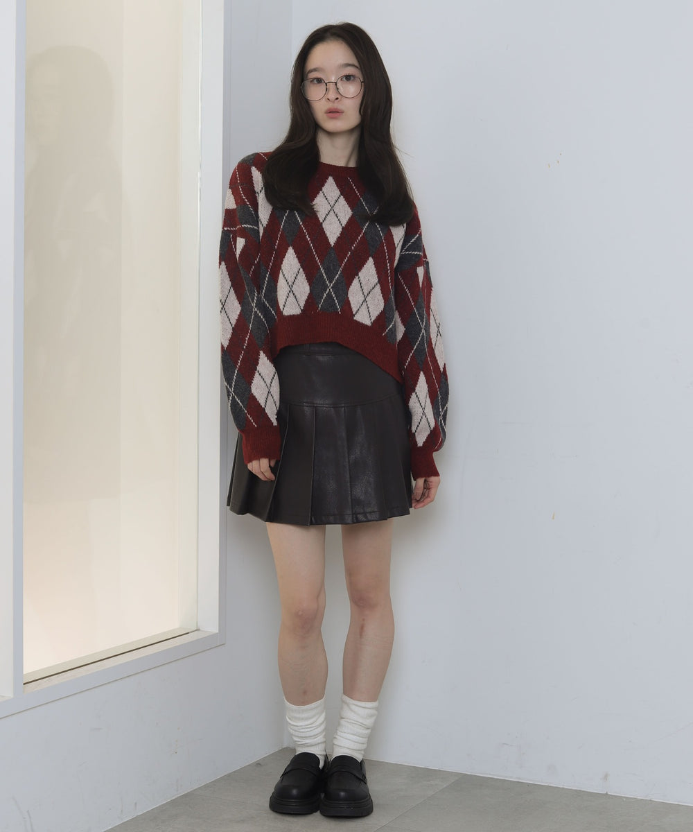 ワイン　モデル：163cm F着用