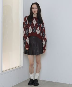 ワイン　モデル：163cm F着用