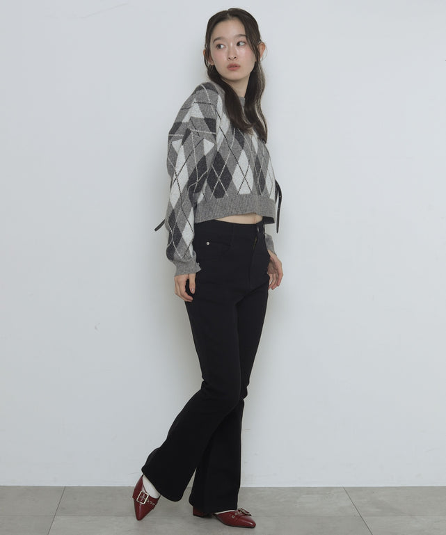 グレー　モデル：163cm F着用