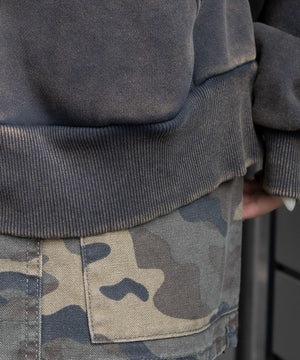 裏起毛ファーフードBIGZIPパーカー