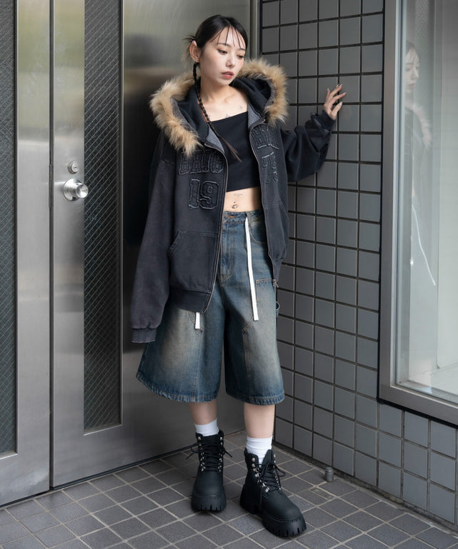 スミクロ　モデル：159cm F着用