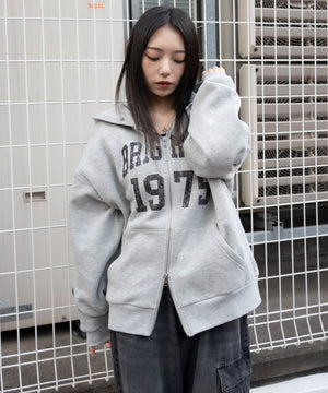 杢グレー　モデル：159cm F着用