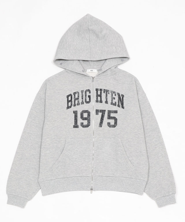 裏起毛ファーフードBIGZIPパーカー