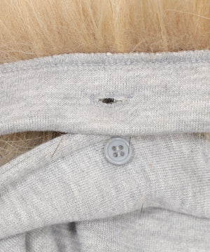 裏起毛ファーフードBIGZIPパーカー