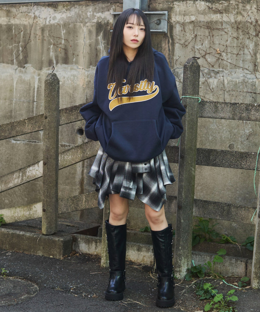 ネイビー　モデル：159cm F着用