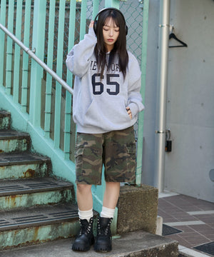 杢グレー　モデル：159cm F着用