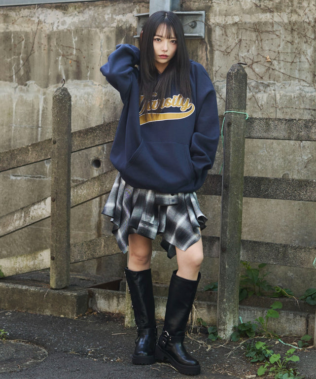 ネイビー　モデル：159cm F着用