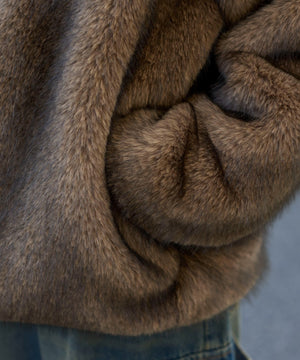 2WAYカラーフェイクファーブルゾン