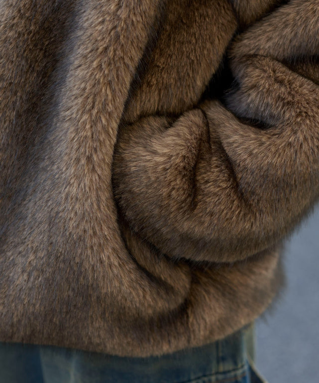 2WAYカラーフェイクファーブルゾン