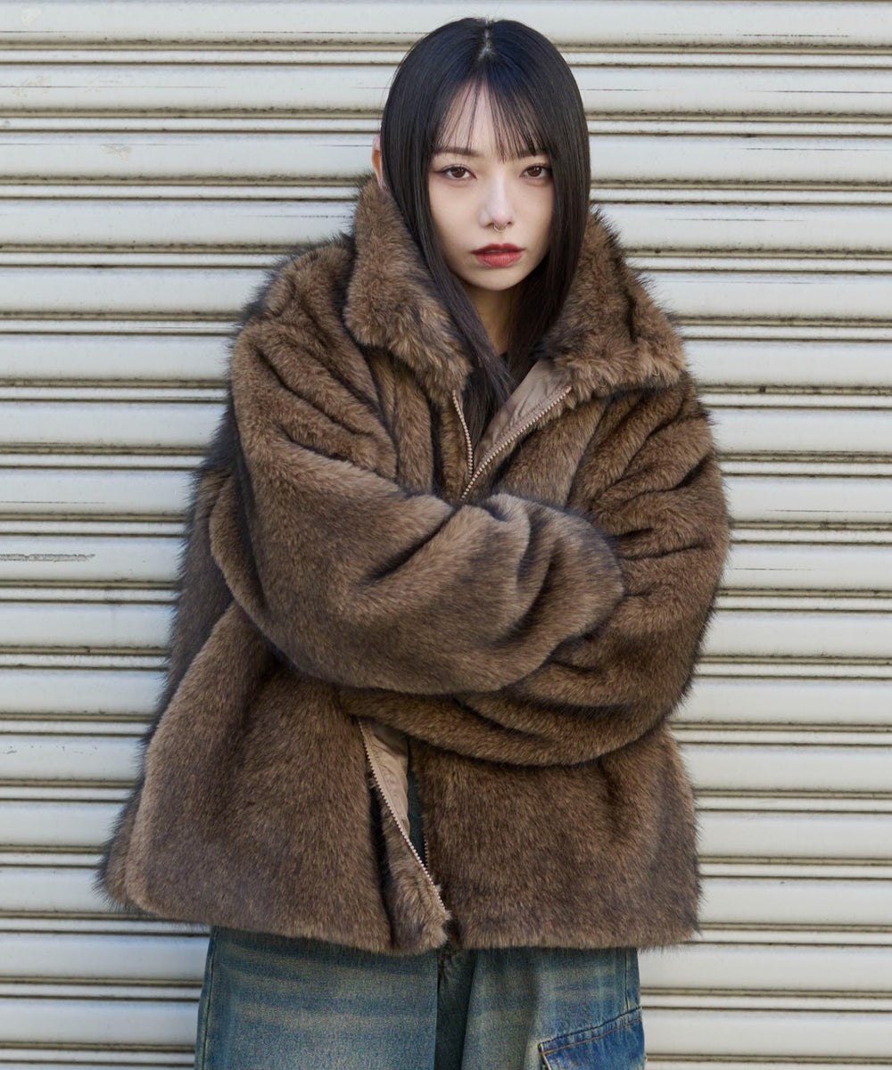 ブラウンソノタ　モデル：159cm F着用