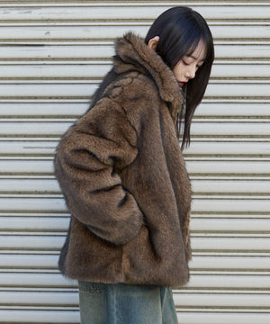 ブラウンソノタ　モデル：159cm F着用