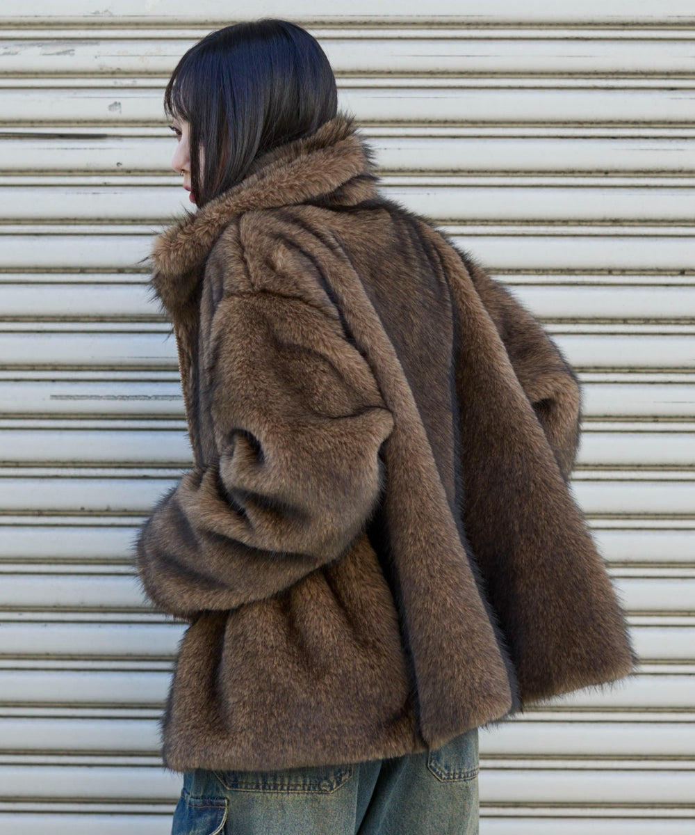 ブラウンソノタ　モデル：159cm F着用