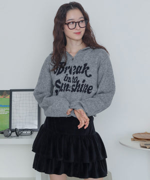 グレー　モデル：163cm F着用