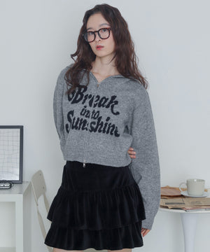 グレー　モデル：163cm F着用