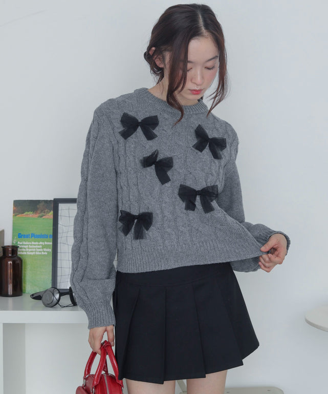 杢グレー　モデル：163cm F着用