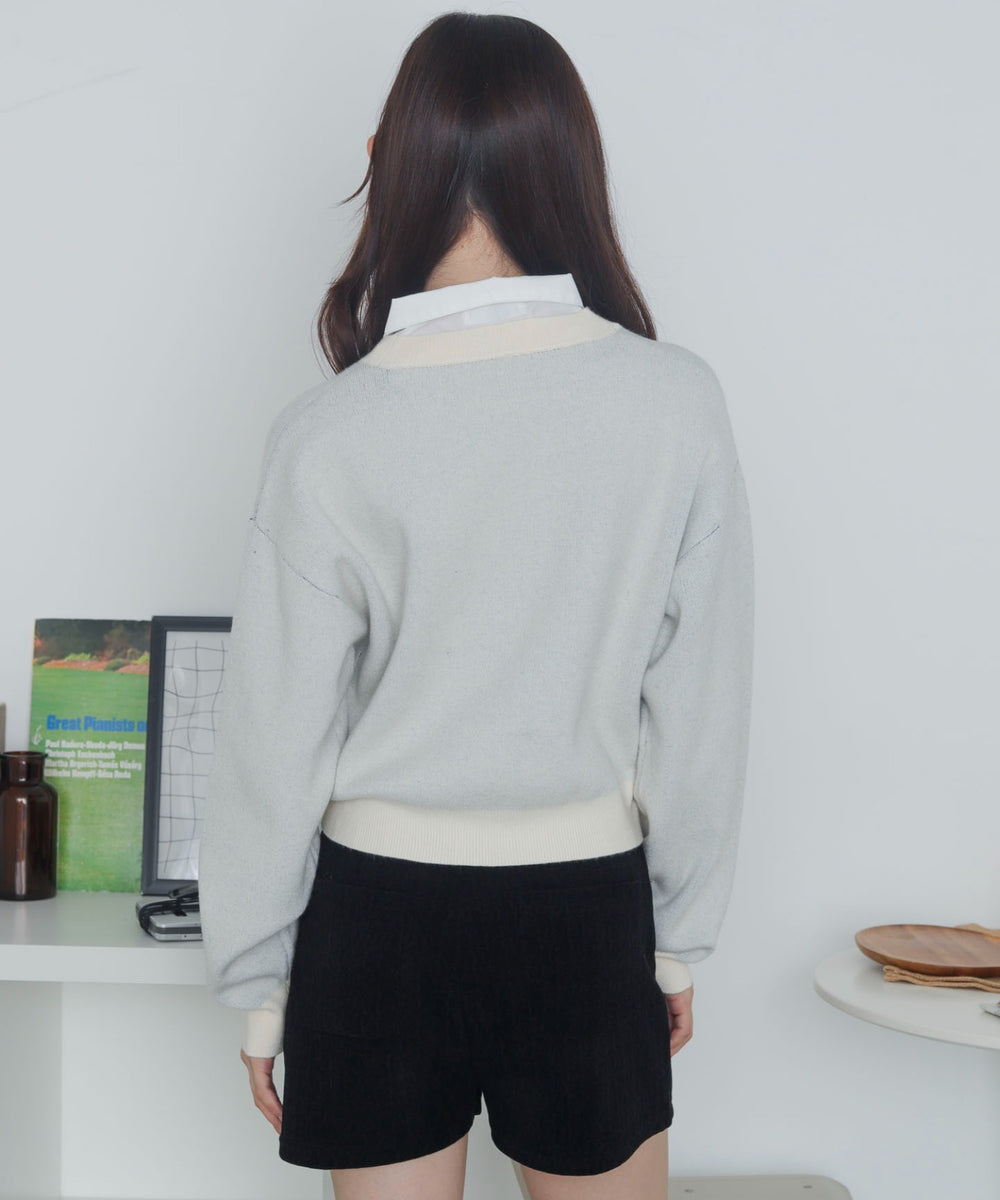 ホワイトアイボリー　モデル：163cm F着用