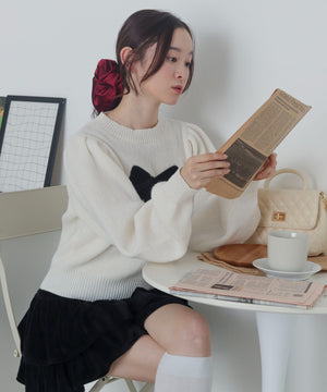 ホワイトアイボリー　モデル：163cm F着用