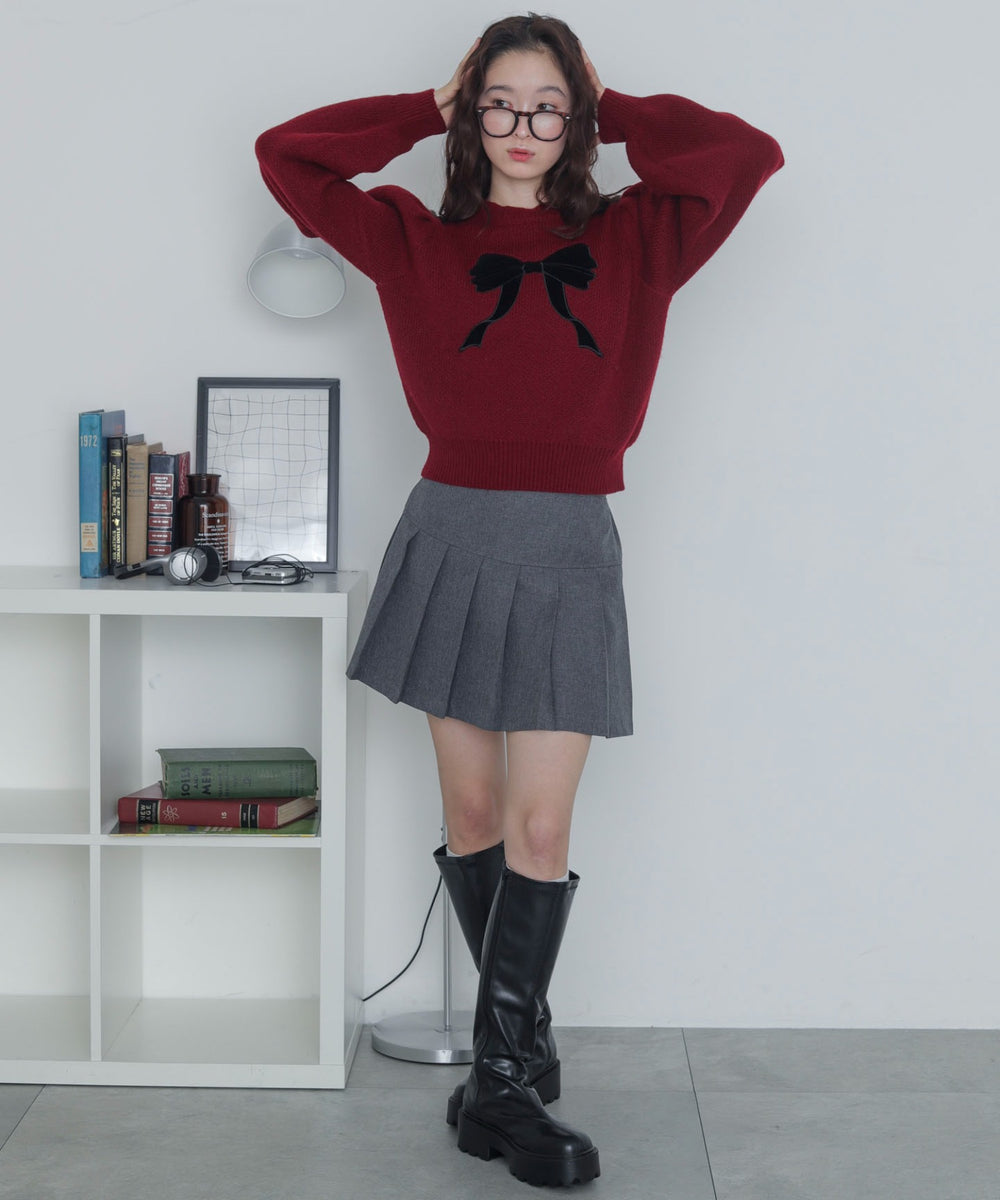 ワイン　モデル：163cm F着用