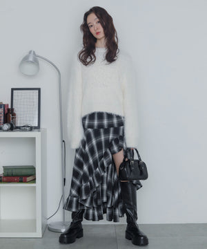 オフホワイト　モデル：163cm F着用