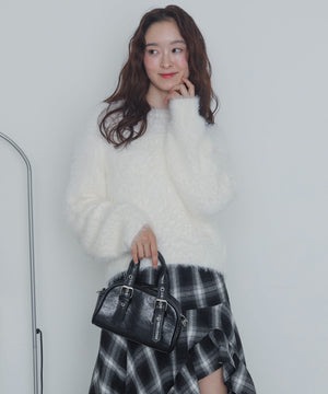 オフホワイト　モデル：163cm F着用