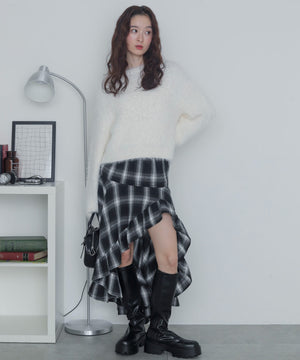 オフホワイト　モデル：163cm F着用