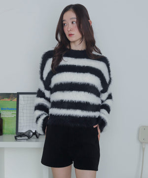 ホワイトボーダー　モデル：163cm F着用