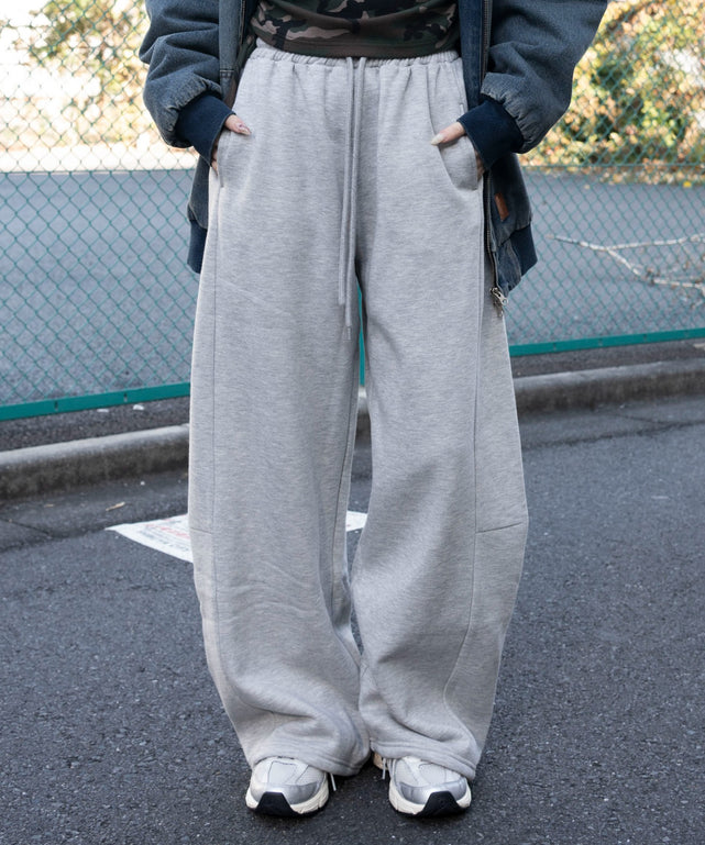 杢グレー　モデル：159cm M着用